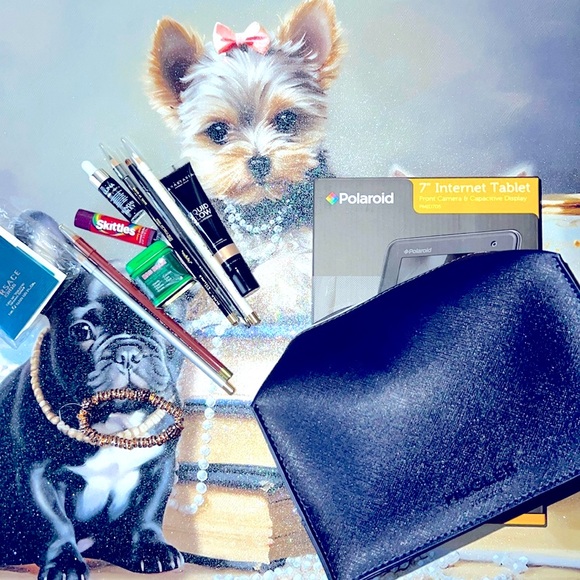 Gift set with free tablet with free keyboard and free bag